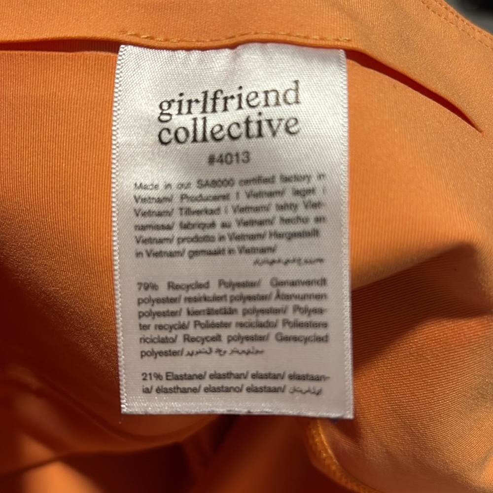 Girlfriend Collective High Rise Run Short - Picture 4 of 4